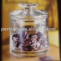 clear glass jar glass jar with lid hot sale glass jar