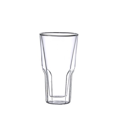 Double Wall Large Glass Mug - Insulated Coffee Cup - Dishwasher Safe