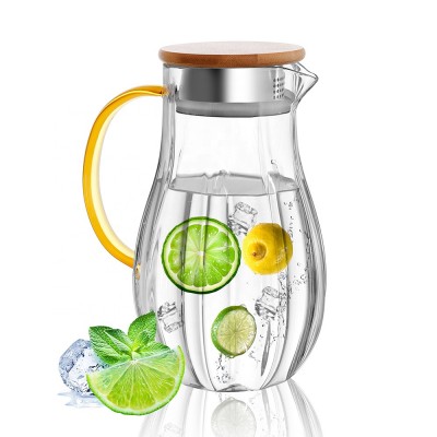 Hot selling custom heat resistant glass reusable borosilicate novelty teapot with teapot infuser