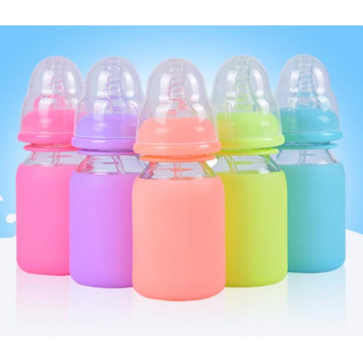 2018 New Arrival brocilicate glass baby feeding bottles