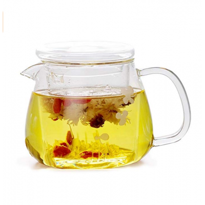 7.8oz Glass Tea Infuser Loose Leaf Tea Glass Strainer Mug hot selling