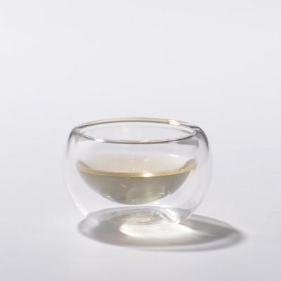 Double Wall dishwasher safe glasses for coffee small size