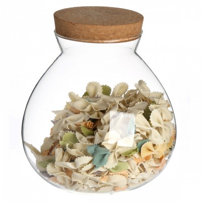 Hot selling Creative Glass Jar With Bamboo Lid