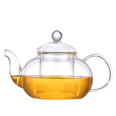 Hot Selling Wholesale Glass Teapot with Removable Infuser, Stovetop Safe Tea  Blooming and Loose Leaf